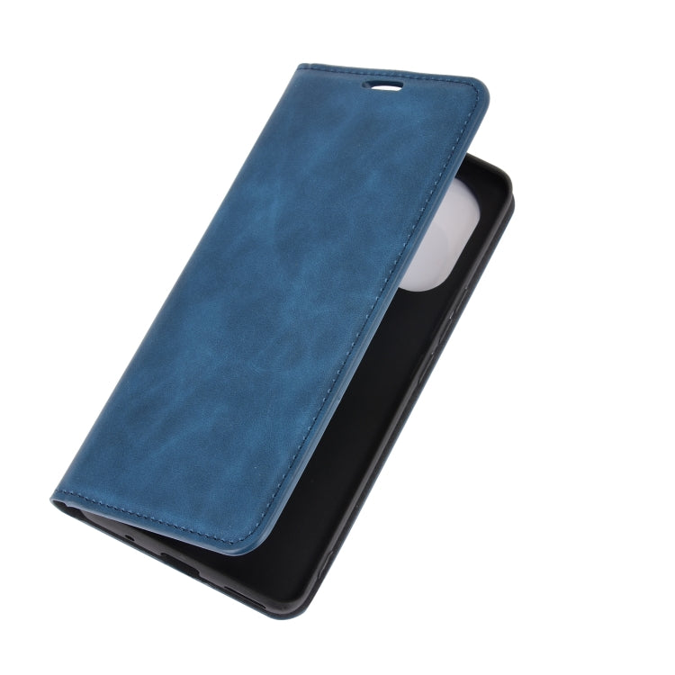 For Huawei nova 8 5G Retro-skin Business Magnetic Suction Leather Case with Holder & Card Slots & Wallet