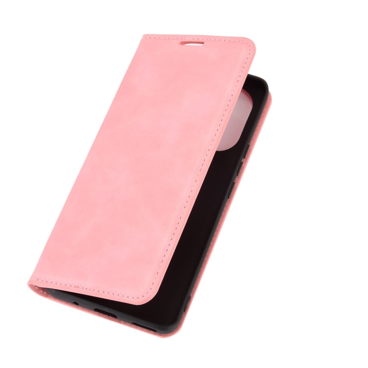 For Huawei nova 8 5G Retro-skin Business Magnetic Suction Leather Case with Holder & Card Slots & Wallet