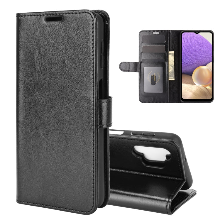 For Samsung Galaxy A32 5G R64 Texture Single Horizontal Flip Protective Case with Holder & Card Slots & Wallet& Photo Frame
