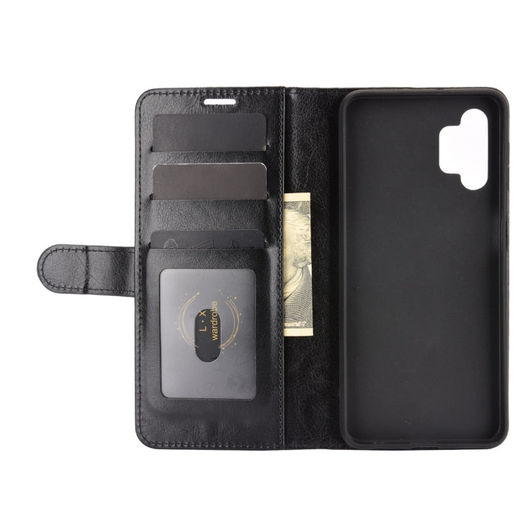 For Samsung Galaxy A32 5G R64 Texture Single Horizontal Flip Protective Case with Holder & Card Slots & Wallet& Photo Frame