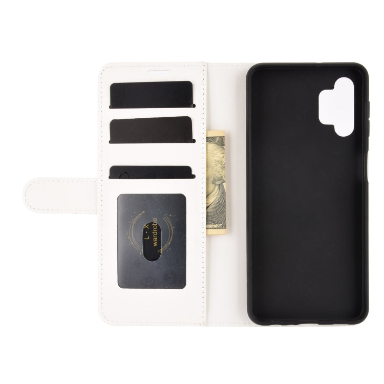 For Samsung Galaxy A32 5G R64 Texture Single Horizontal Flip Protective Case with Holder & Card Slots & Wallet& Photo Frame