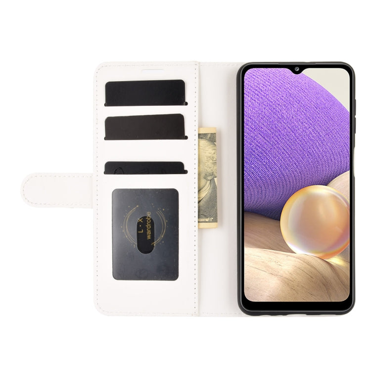 For Samsung Galaxy A32 5G R64 Texture Single Horizontal Flip Protective Case with Holder & Card Slots & Wallet& Photo Frame