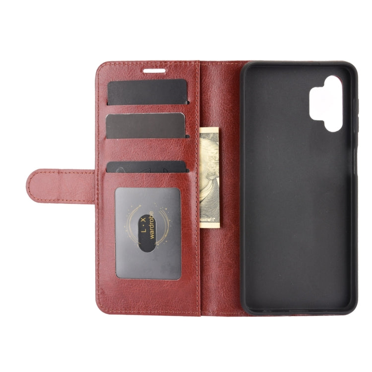 For Samsung Galaxy A32 5G R64 Texture Single Horizontal Flip Protective Case with Holder & Card Slots & Wallet& Photo Frame