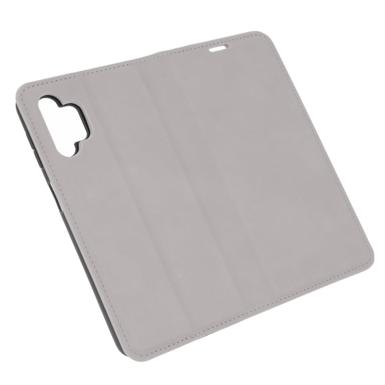 For Samsung Galaxy A32 5G Retro-skin Business Magnetic Suction Leather Case with Holder & Card Slots & Wallet