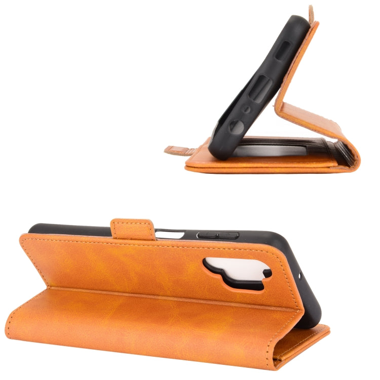 For Samsung Galaxy A32 5G Dual-side Magnetic Buckle Horizontal Flip Leather Case with Holder & Card Slots & Wallet