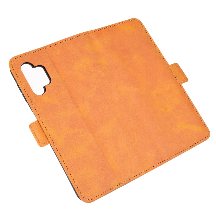 For Samsung Galaxy A32 5G Dual-side Magnetic Buckle Horizontal Flip Leather Case with Holder & Card Slots & Wallet