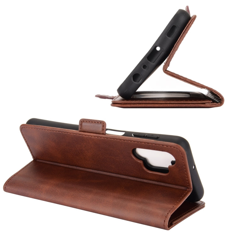 For Samsung Galaxy A32 5G Dual-side Magnetic Buckle Horizontal Flip Leather Case with Holder & Card Slots & Wallet