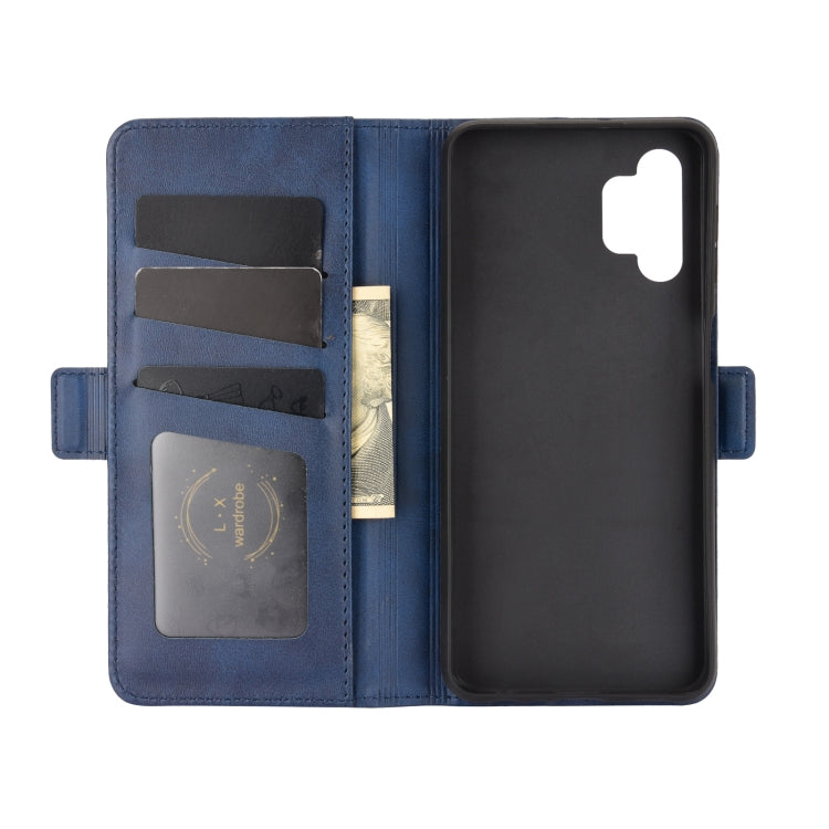 For Samsung Galaxy A32 5G Dual-side Magnetic Buckle Horizontal Flip Leather Case with Holder & Card Slots & Wallet