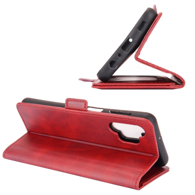 For Samsung Galaxy A32 5G Dual-side Magnetic Buckle Horizontal Flip Leather Case with Holder & Card Slots & Wallet