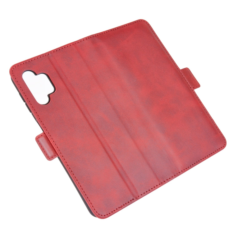 For Samsung Galaxy A32 5G Dual-side Magnetic Buckle Horizontal Flip Leather Case with Holder & Card Slots & Wallet