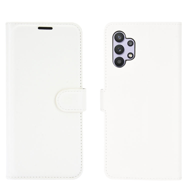 For Samsung Galaxy A32 5G Litchi Texture Horizontal Flip Protective Case with Holder & Card Slots & Wallet