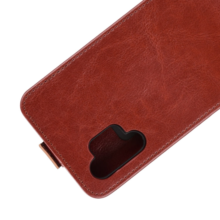 For Samsung Galaxy A32 5G R64 Texture Single Vertical Flip Leather Protective Case with Card Slots & Photo Frame