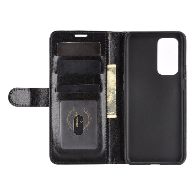 For OnePlus 9 R64 Texture Single Horizontal Flip Protective Case with Holder & Card Slots & Wallet& Photo Frame