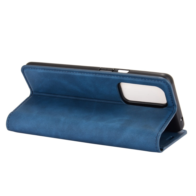 For OnePlus 9 Retro-skin Business Magnetic Suction Leather Case with Holder & Card Slots & Wallet