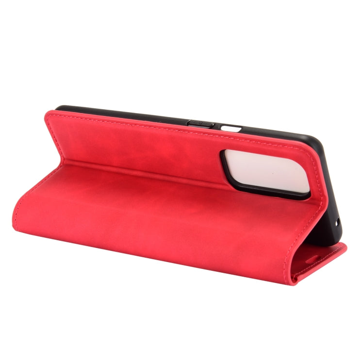 For OnePlus 9 Retro-skin Business Magnetic Suction Leather Case with Holder & Card Slots & Wallet