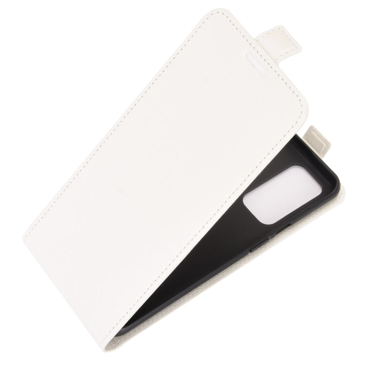 For OnePlus 9 R64 Texture Single Vertical Flip Leather Protective Case with Card Slots & Photo Frame