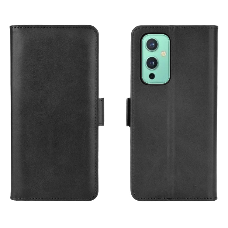 For OnePlus 9 Dual-side Magnetic Buckle Horizontal Flip Leather Case with Holder & Card Slots & Wallet