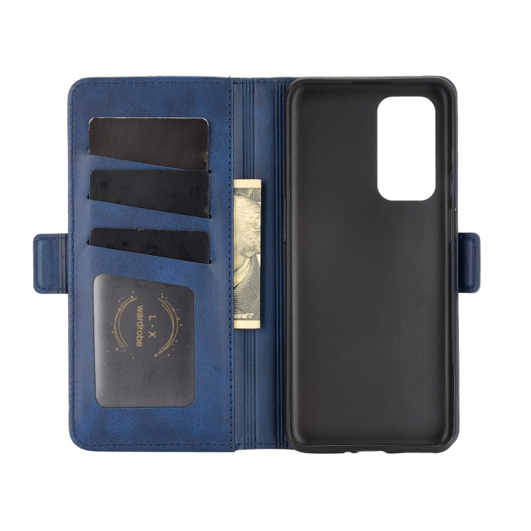 For OnePlus 9 Dual-side Magnetic Buckle Horizontal Flip Leather Case with Holder & Card Slots & Wallet