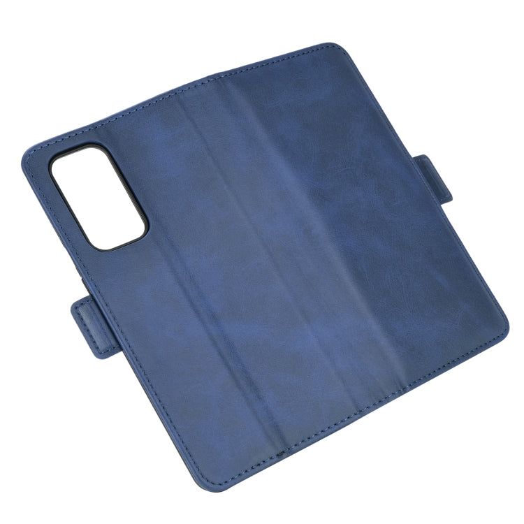 For OnePlus 9 Dual-side Magnetic Buckle Horizontal Flip Leather Case with Holder & Card Slots & Wallet