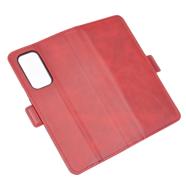 For OnePlus 9 Dual-side Magnetic Buckle Horizontal Flip Leather Case with Holder & Card Slots & Wallet