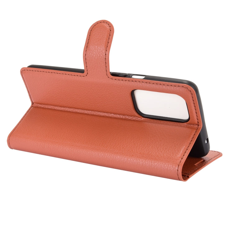 For OnePlus 9 Litchi Texture Horizontal Flip Protective Case with Holder & Card Slots & Wallet