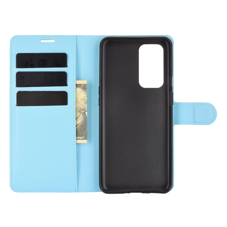 For OnePlus 9 Litchi Texture Horizontal Flip Protective Case with Holder & Card Slots & Wallet