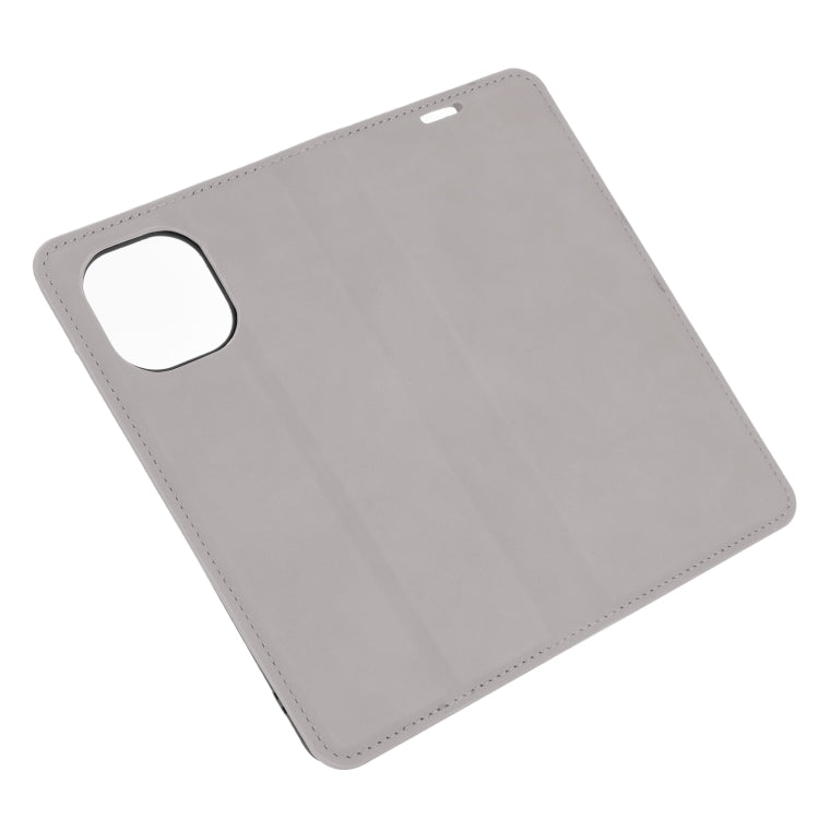 For Xiaomi Mi 11 Retro-skin Business Magnetic Suction Leather Case with Holder & Card Slots & Wallet