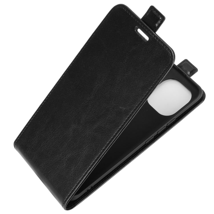 For Xiaomi Mi 11 R64 Texture Single Vertical Flip Leather Protective Case with Card Slots & Photo Frame