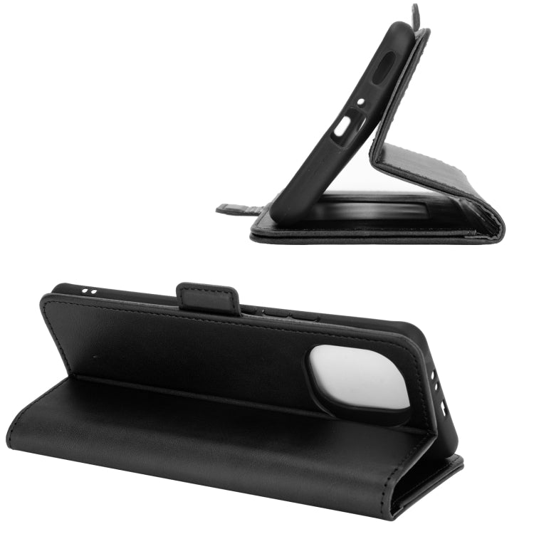 For Xiaomi Mi 11 Dual-side Magnetic Buckle Horizontal Flip Leather Case with Holder & Card Slots & Wallet