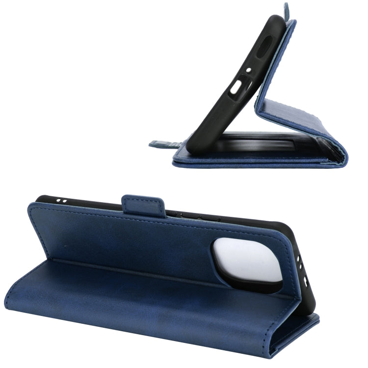 For Xiaomi Mi 11 Dual-side Magnetic Buckle Horizontal Flip Leather Case with Holder & Card Slots & Wallet