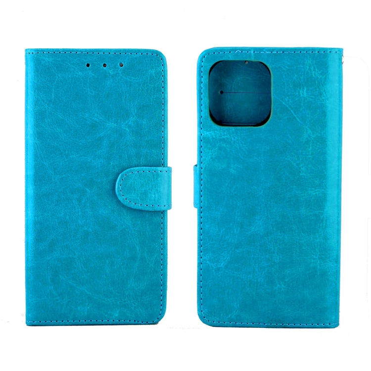 For Samsung Galaxy A72 5G / 4G Crazy Horse Texture Leather Horizontal Flip Protective Case with Holder & Card Slots & Wallet & Photo Frame