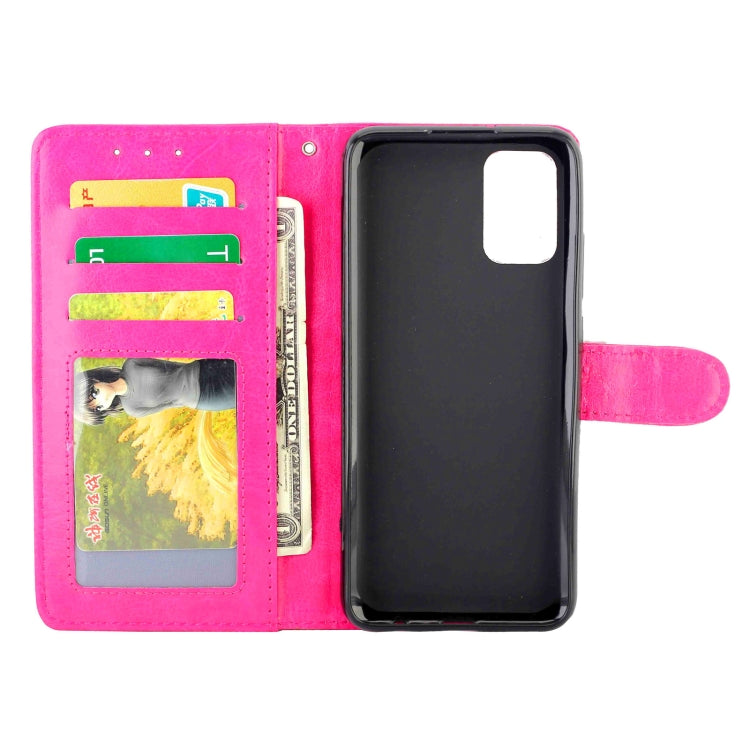 For Samsung Galaxy A32 5G Crazy Horse Texture Leather Horizontal Flip Protective Case with Holder & Card Slots & Wallet & Photo Frame