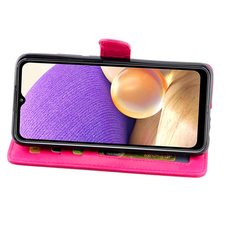 For Samsung Galaxy A32 5G Crazy Horse Texture Leather Horizontal Flip Protective Case with Holder & Card Slots & Wallet & Photo Frame
