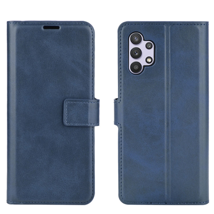 For Samsung Galaxy A32 4G Retro Calf Pattern Buckle Horizontal Flip Leather Case with Holder & Card Slots & Wallet