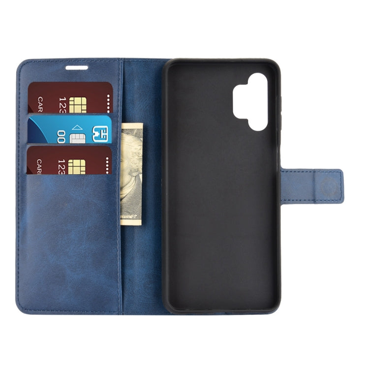 For Samsung Galaxy A32 4G Retro Calf Pattern Buckle Horizontal Flip Leather Case with Holder & Card Slots & Wallet