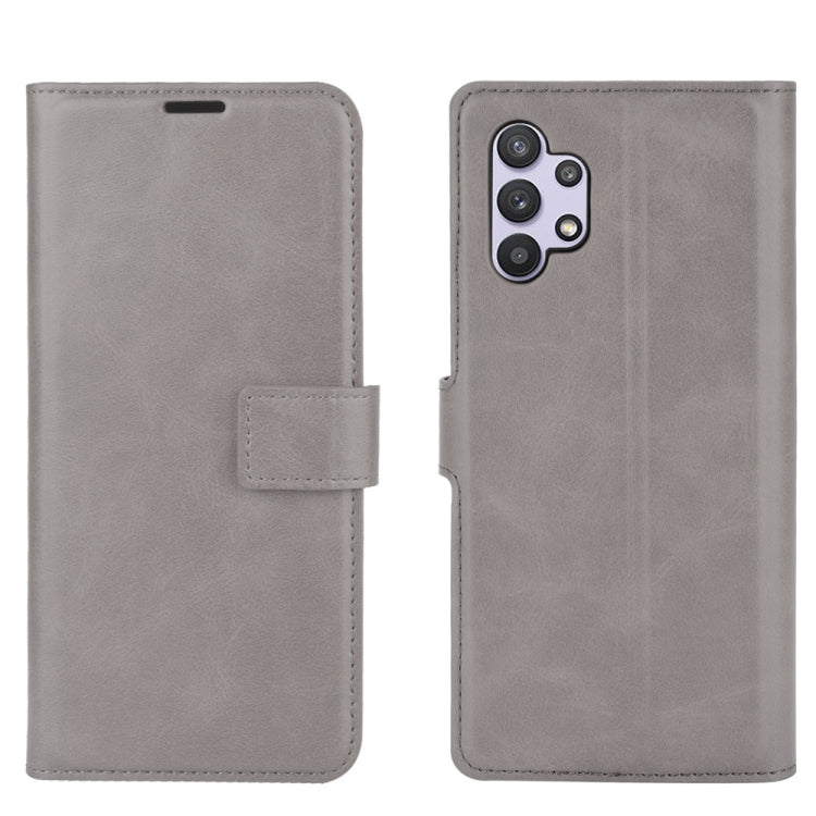 For Samsung Galaxy A32 4G Retro Calf Pattern Buckle Horizontal Flip Leather Case with Holder & Card Slots & Wallet