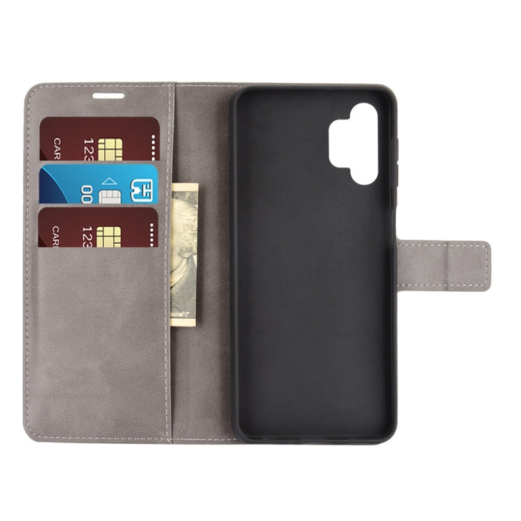 For Samsung Galaxy A32 4G Retro Calf Pattern Buckle Horizontal Flip Leather Case with Holder & Card Slots & Wallet