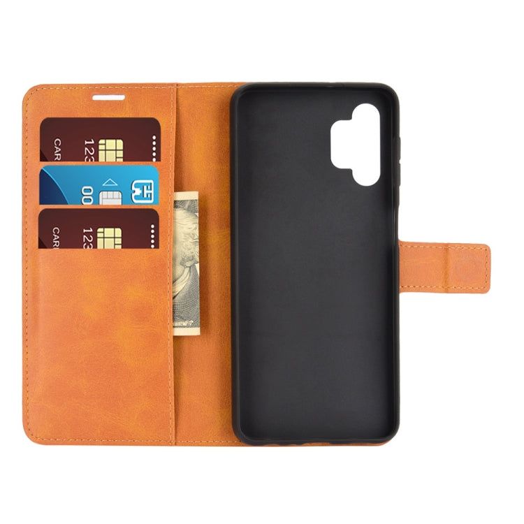 For Samsung Galaxy A32 4G Retro Calf Pattern Buckle Horizontal Flip Leather Case with Holder & Card Slots & Wallet
