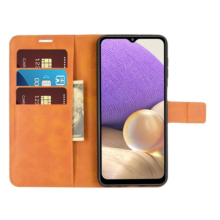 For Samsung Galaxy A32 4G Retro Calf Pattern Buckle Horizontal Flip Leather Case with Holder & Card Slots & Wallet