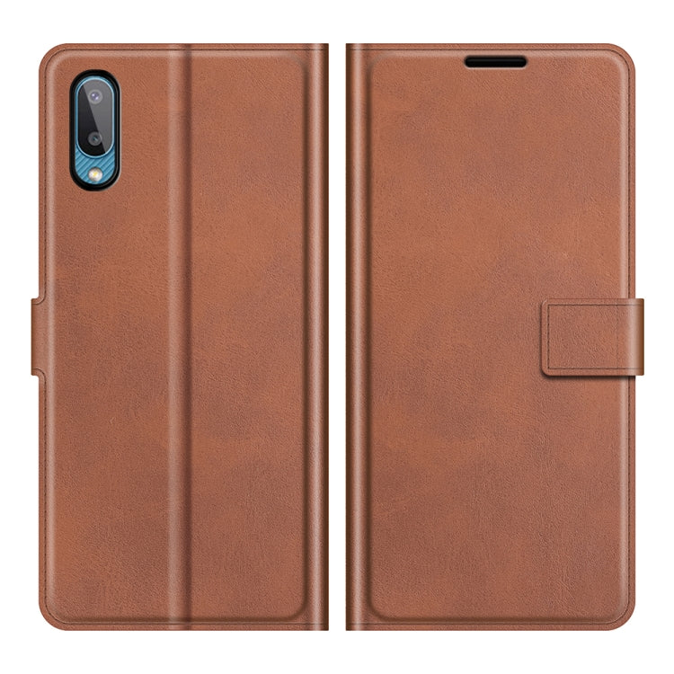 For Samsung Galaxy A02 Retro Calf Pattern Buckle Horizontal Flip Leather Case with Holder & Card Slots & Wallet