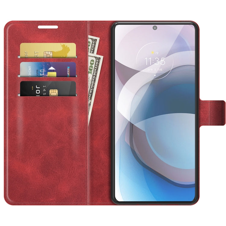 For Motorola One 5G Ace Retro Calf Pattern Buckle Horizontal Flip Leather Case with Holder & Card Slots & Wallet