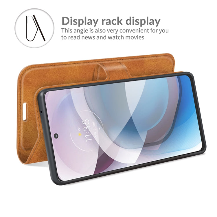 For Motorola One 5G Ace Retro Calf Pattern Buckle Horizontal Flip Leather Case with Holder & Card Slots & Wallet