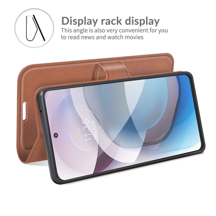 For Motorola One 5G Ace Retro Calf Pattern Buckle Horizontal Flip Leather Case with Holder & Card Slots & Wallet