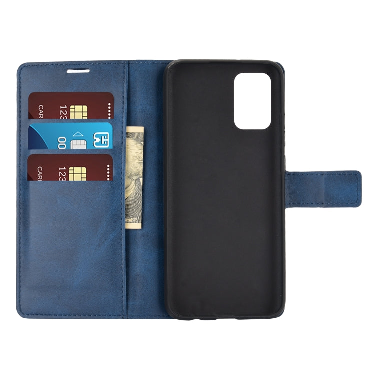For Samsung Galaxy A02s (EU Version) Retro Calf Pattern Buckle Horizontal Flip Leather Case with Holder & Card Slots & Wallet