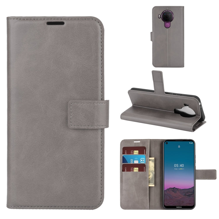 For Nokia 5.4 Retro Calf Pattern Buckle Horizontal Flip Leather Case with Holder & Card Slots & Wallet