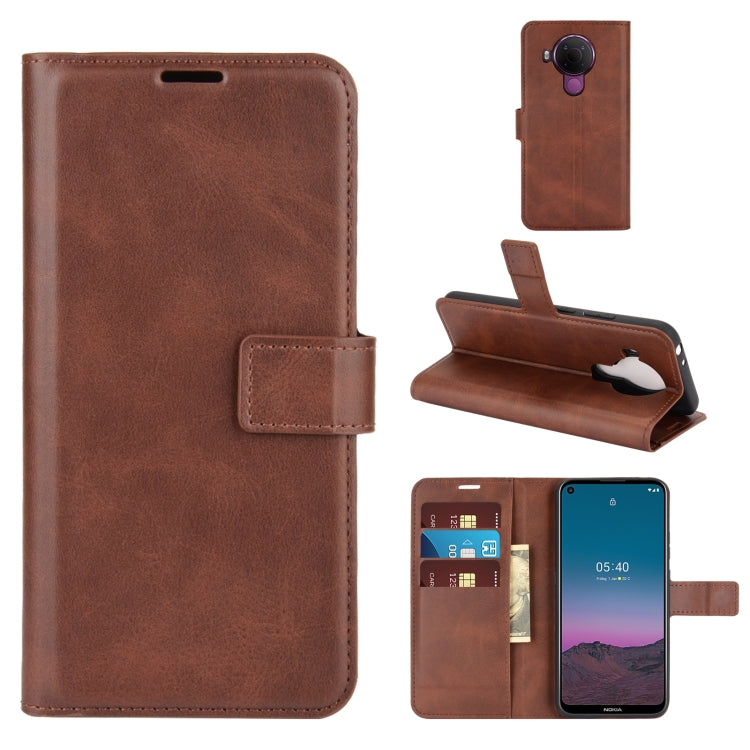For Nokia 5.4 Retro Calf Pattern Buckle Horizontal Flip Leather Case with Holder & Card Slots & Wallet