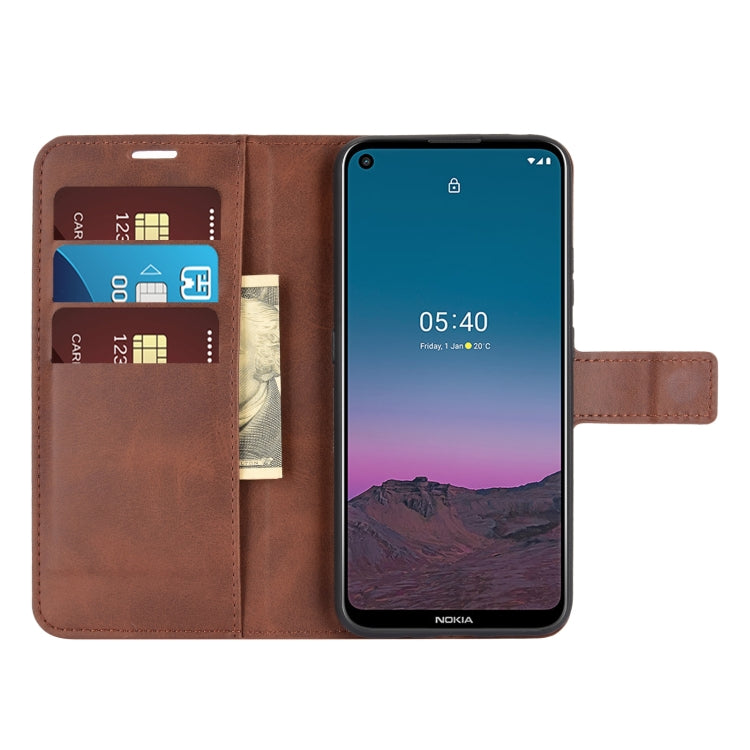 For Nokia 5.4 Retro Calf Pattern Buckle Horizontal Flip Leather Case with Holder & Card Slots & Wallet