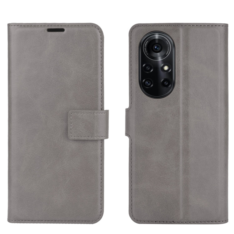 For Huawei Nova 8 Pro 5G Retro Calf Pattern Buckle Horizontal Flip Leather Case with Holder & Card Slots & Wallet