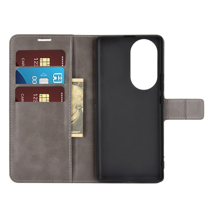 For Huawei Nova 8 Pro 5G Retro Calf Pattern Buckle Horizontal Flip Leather Case with Holder & Card Slots & Wallet