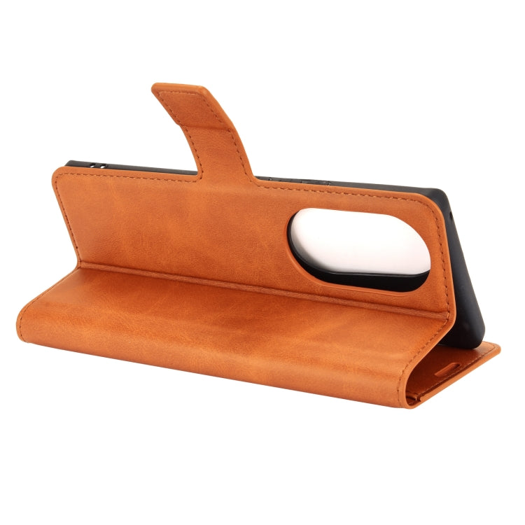 For Huawei Nova 8 Pro 5G Retro Calf Pattern Buckle Horizontal Flip Leather Case with Holder & Card Slots & Wallet